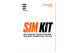 Boost Mobile - Starter SIM Card Kit - Orange