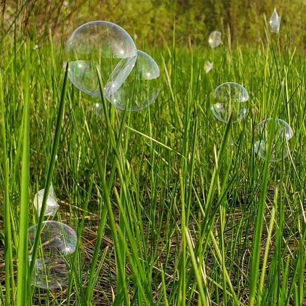 Left. BUBBLE BONANZA - Crazy Yoobbles Storm Blower, Bubble Machine, Bubble Blower for Kids..