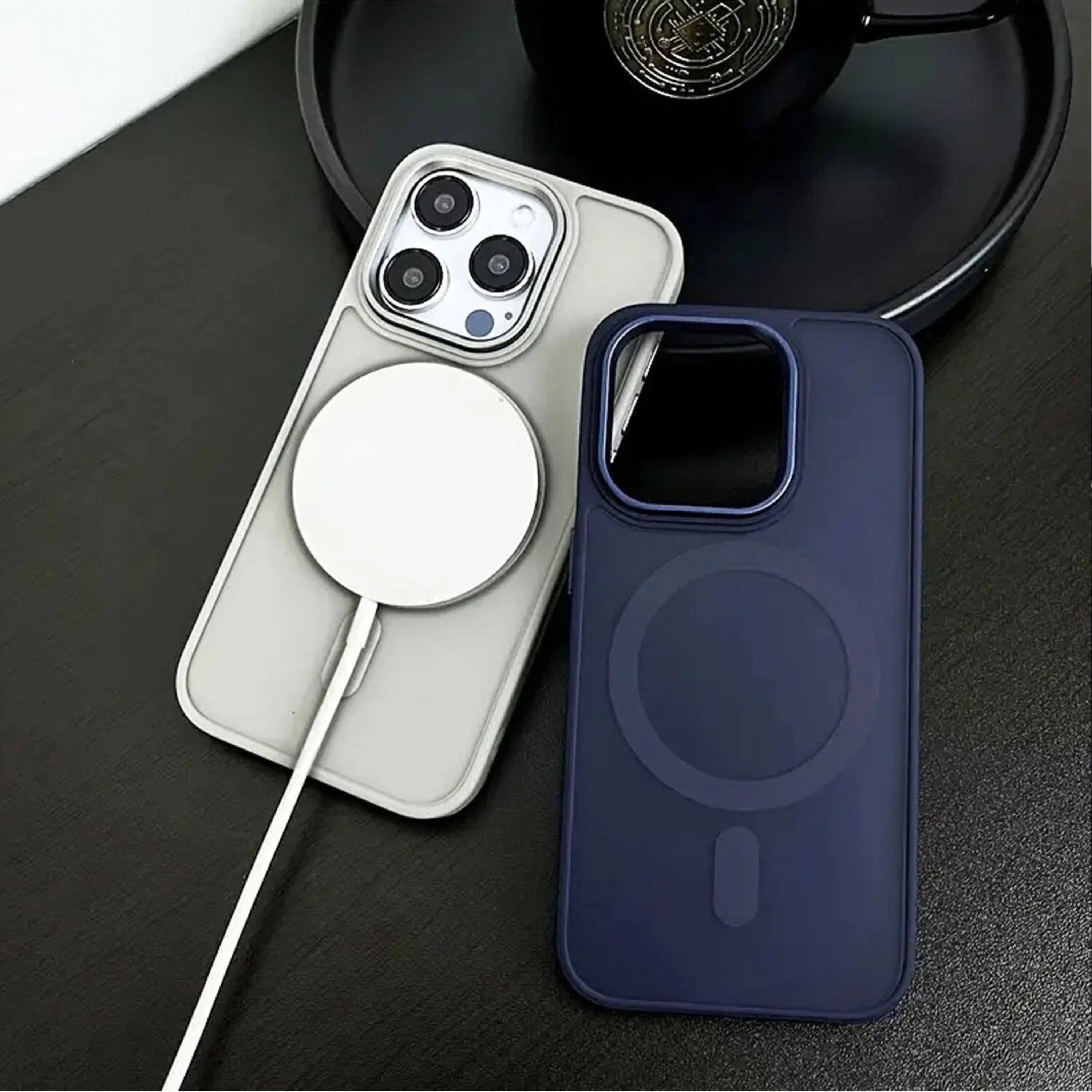 Angle. Kitcheniva - Heavy Duty Protective Anti-Scratch Dual Layer Case Only IPhone 17 Pro Max Blue - Blue.