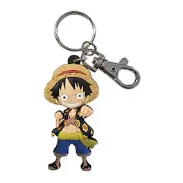 Great Eastern - One Piece Luffy PVC Keychain - Multicolored