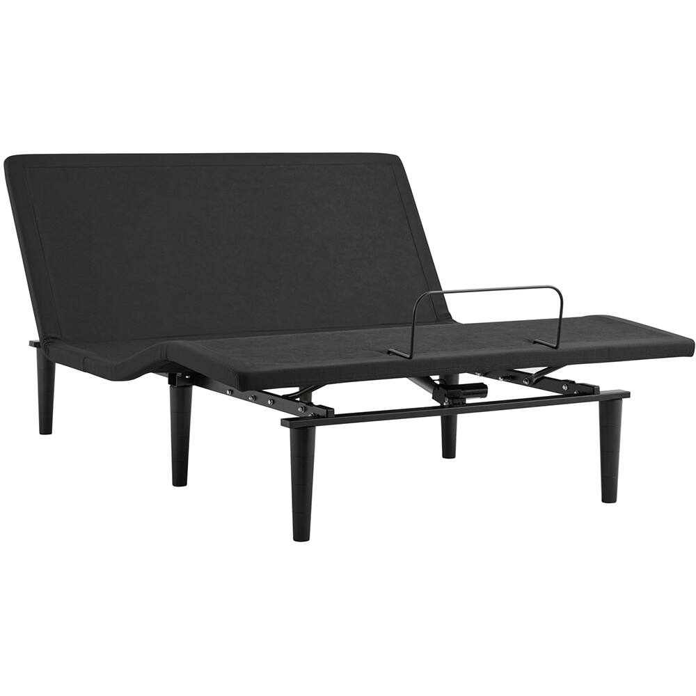 Angle. Sealy - Ease 4.0 Queen Adjustable Base - Black.