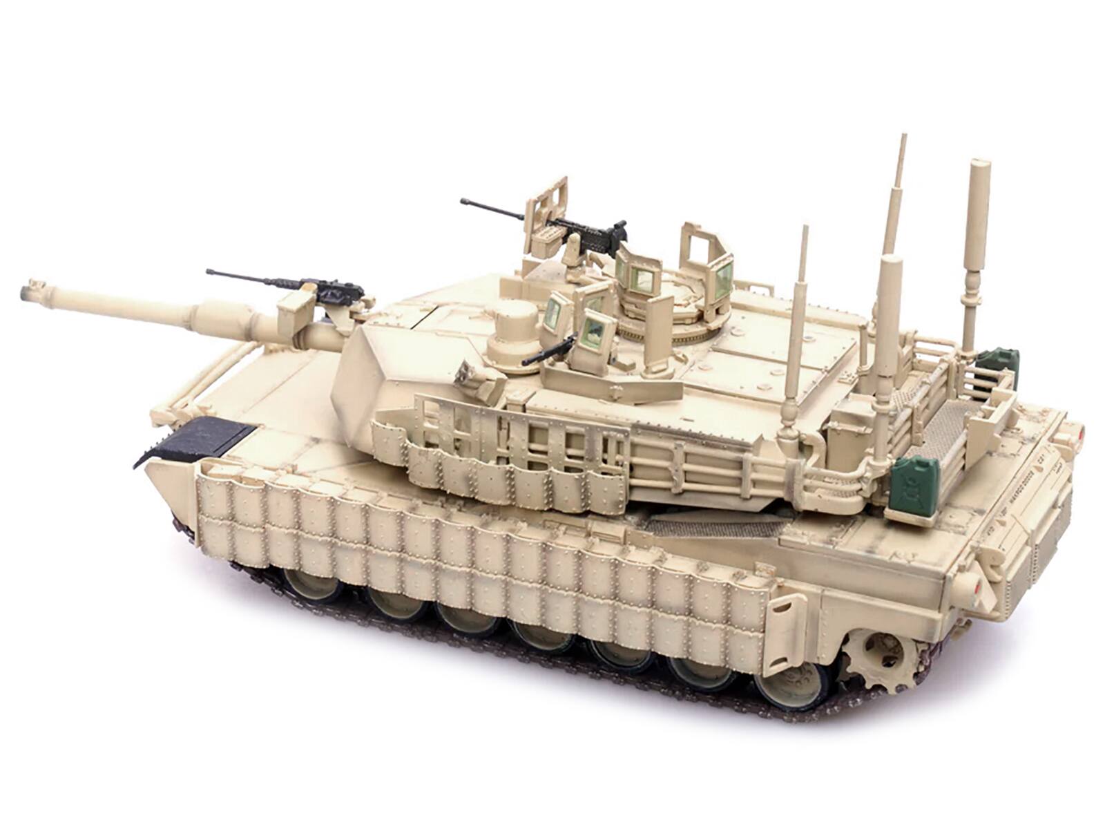 Alt View 2. Panzerkampf - General Dynamics M1A2 Abrams TUSK II MBT (Main Battle Tank) "Armor Premium" Series 1/72 Diecast Model by Panzerkampf.