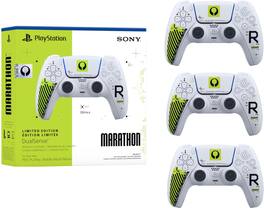 Sony - PlayStation DualSense Wireless Controller - Marathon Limited Edition 3 Pack Bundle - White