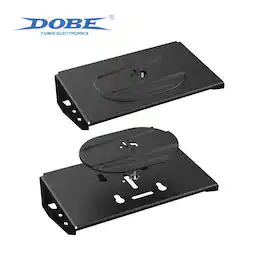 Dobe - PS5 and New PS5 Slim Wall Mount, comes with Assembly Material Kit, TP5-3502 - Black