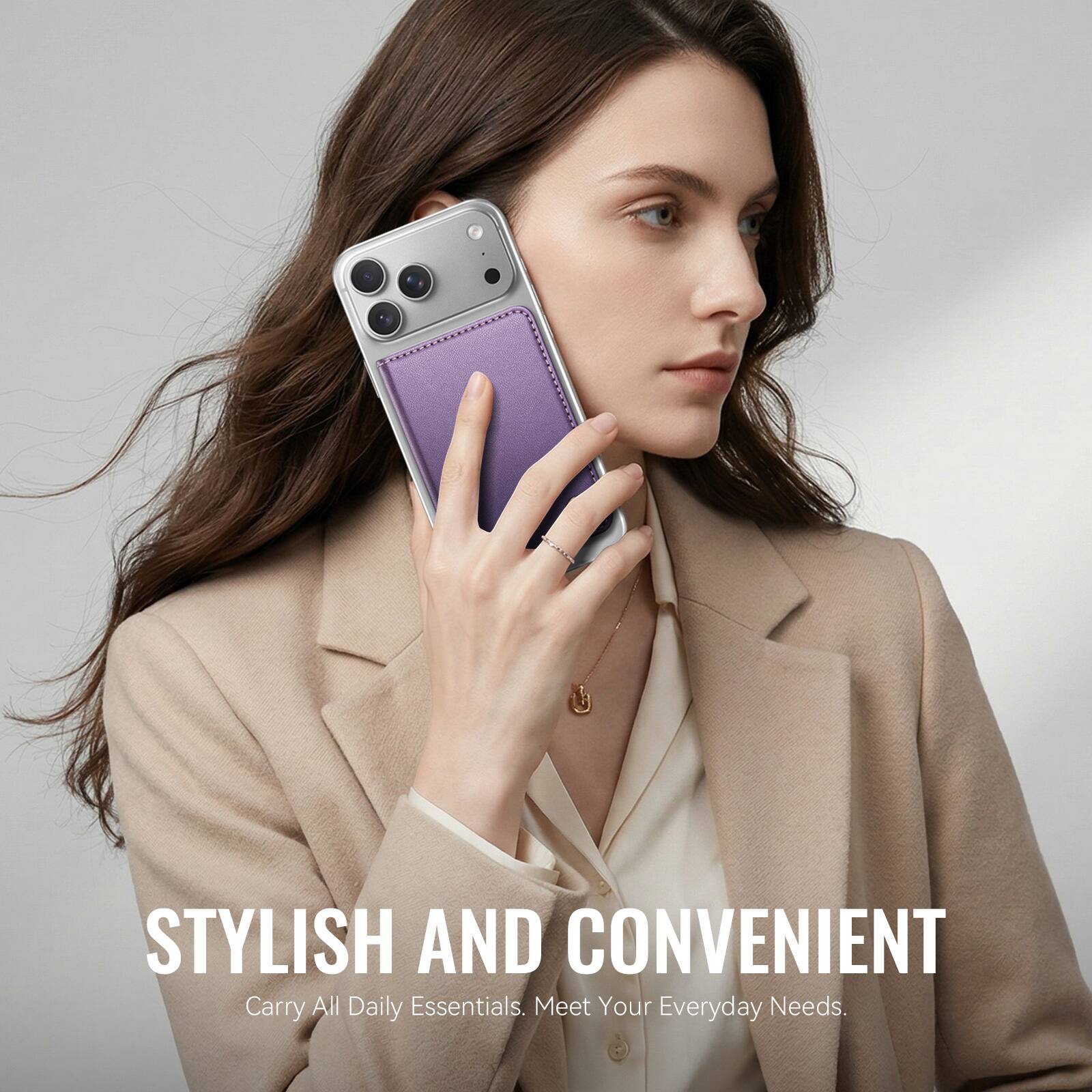 STYLISH AND CONVENIENT  
Carry All Daily Essentials. Meet Your Everyday Needs.