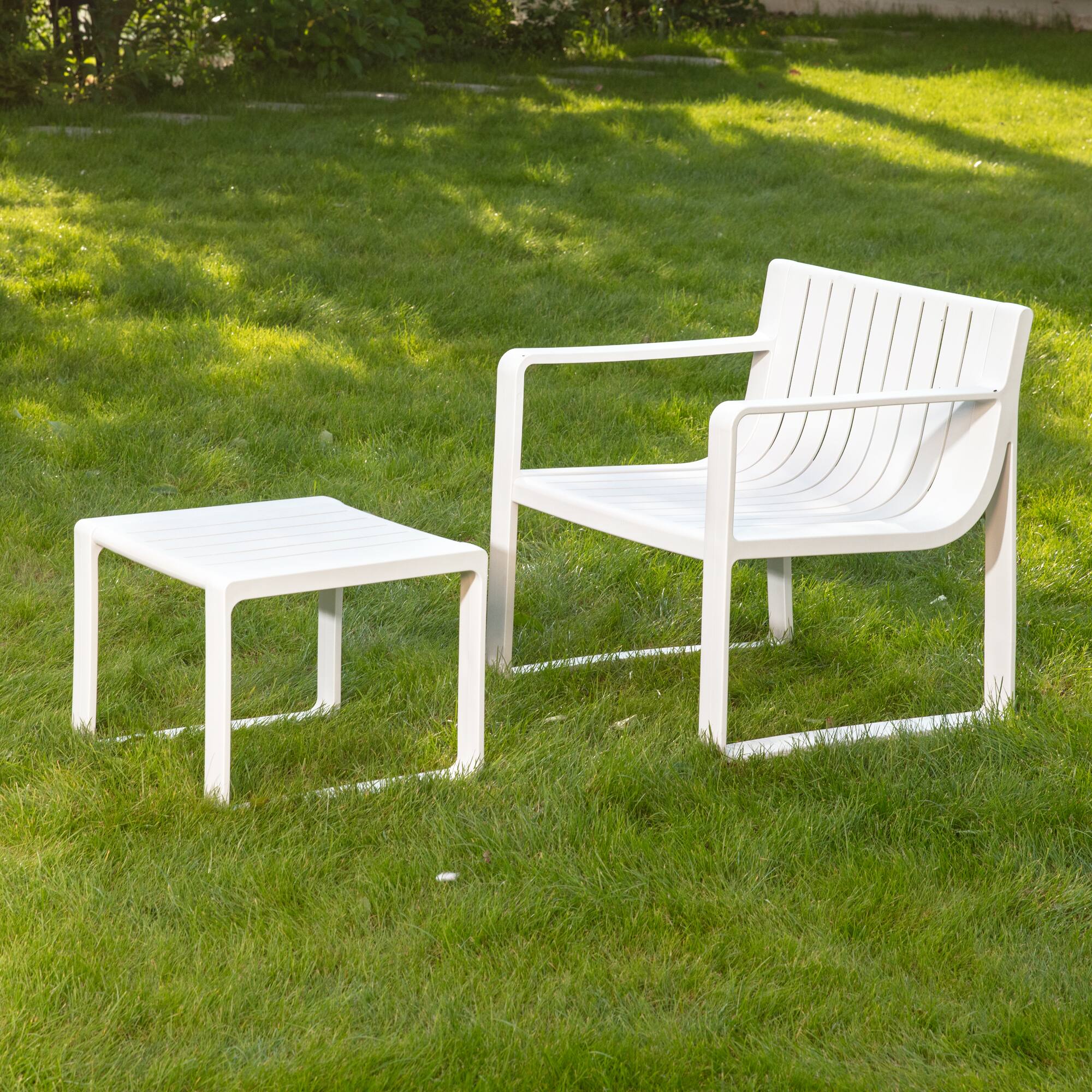 Back. Werph - Werph Outdoor Patio Furniture Set - White.