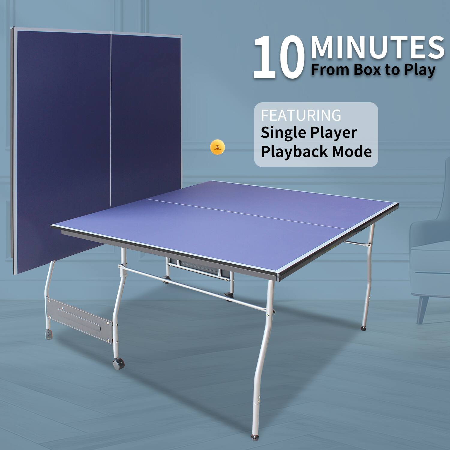 10 MINUTES From Box to Play  
FEATURING Single Player Playback Mode