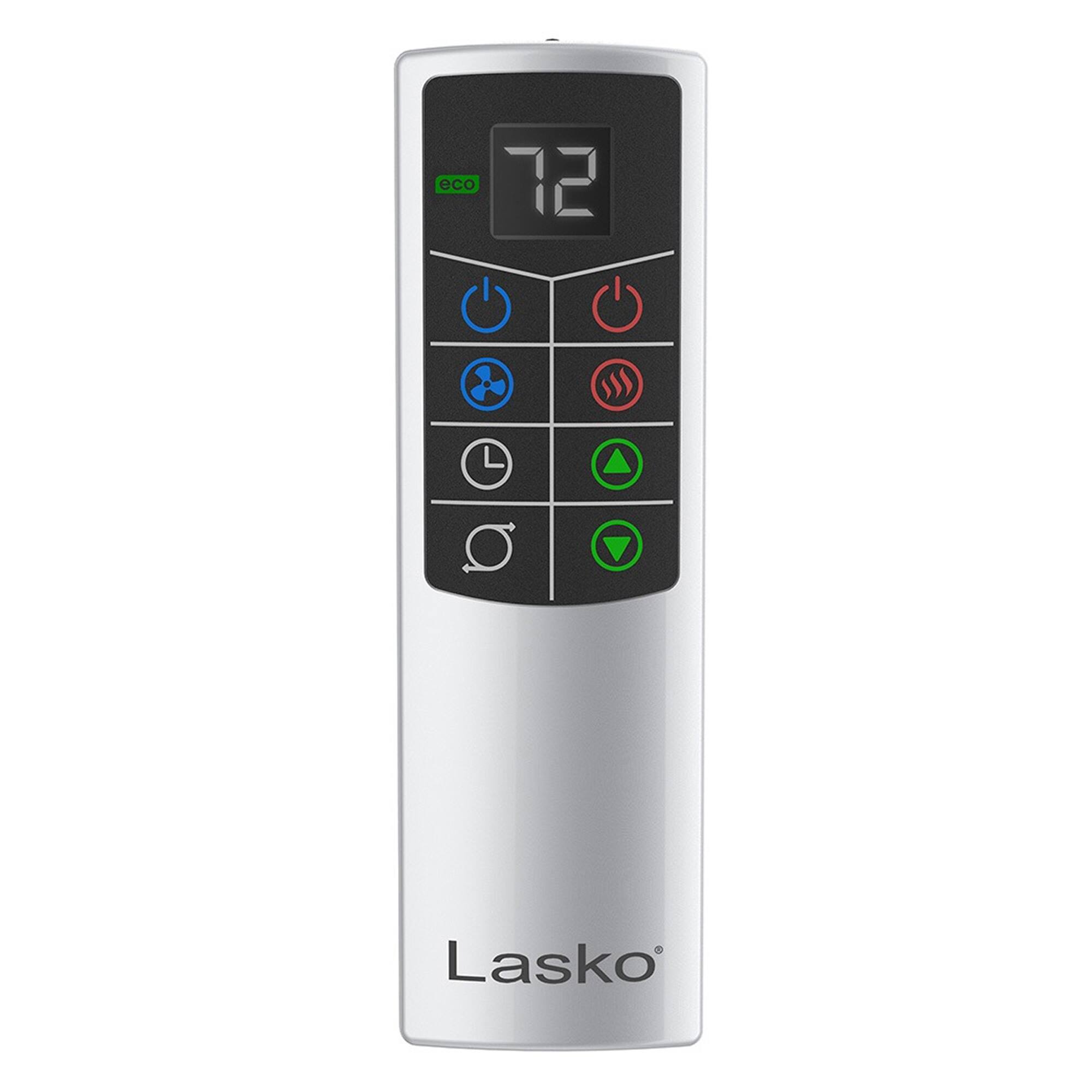 Alt View 6. Lasko - Lasko LKO-FH500 All Season Comfort Remote Control Tower Fan & Heater, White - White.