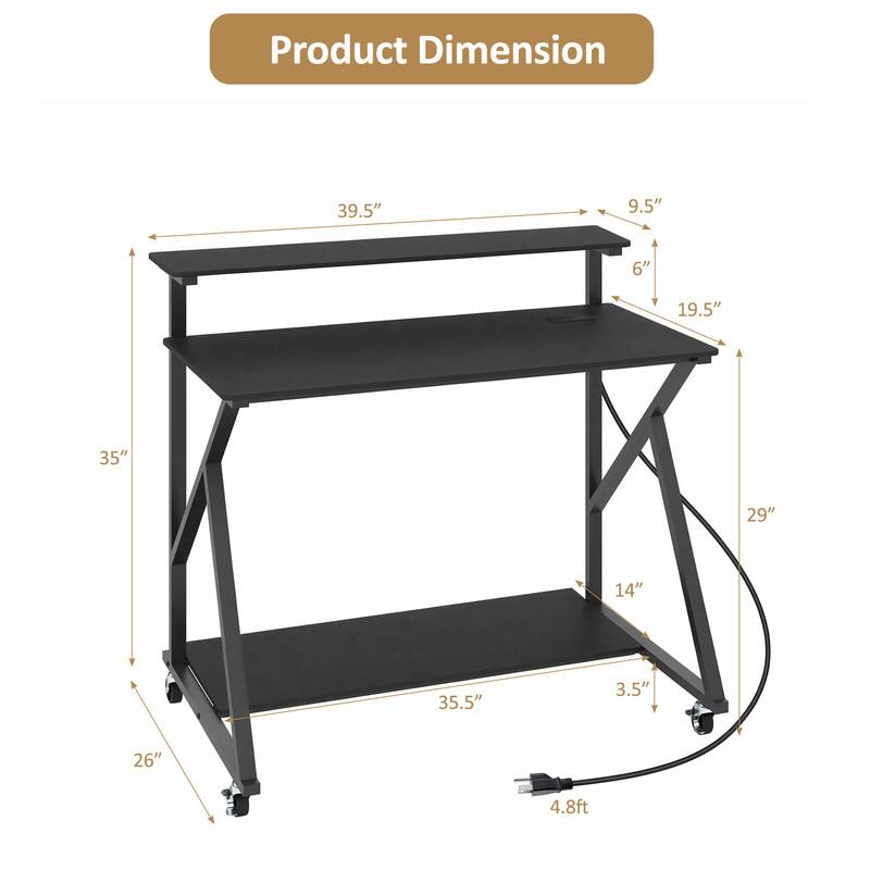 Product Dimension: 39.5" x 9.5" x 6" x 19.5" x 35" x 29" x 14" x 35.5" x 3.5" x 26" x 4.8ft