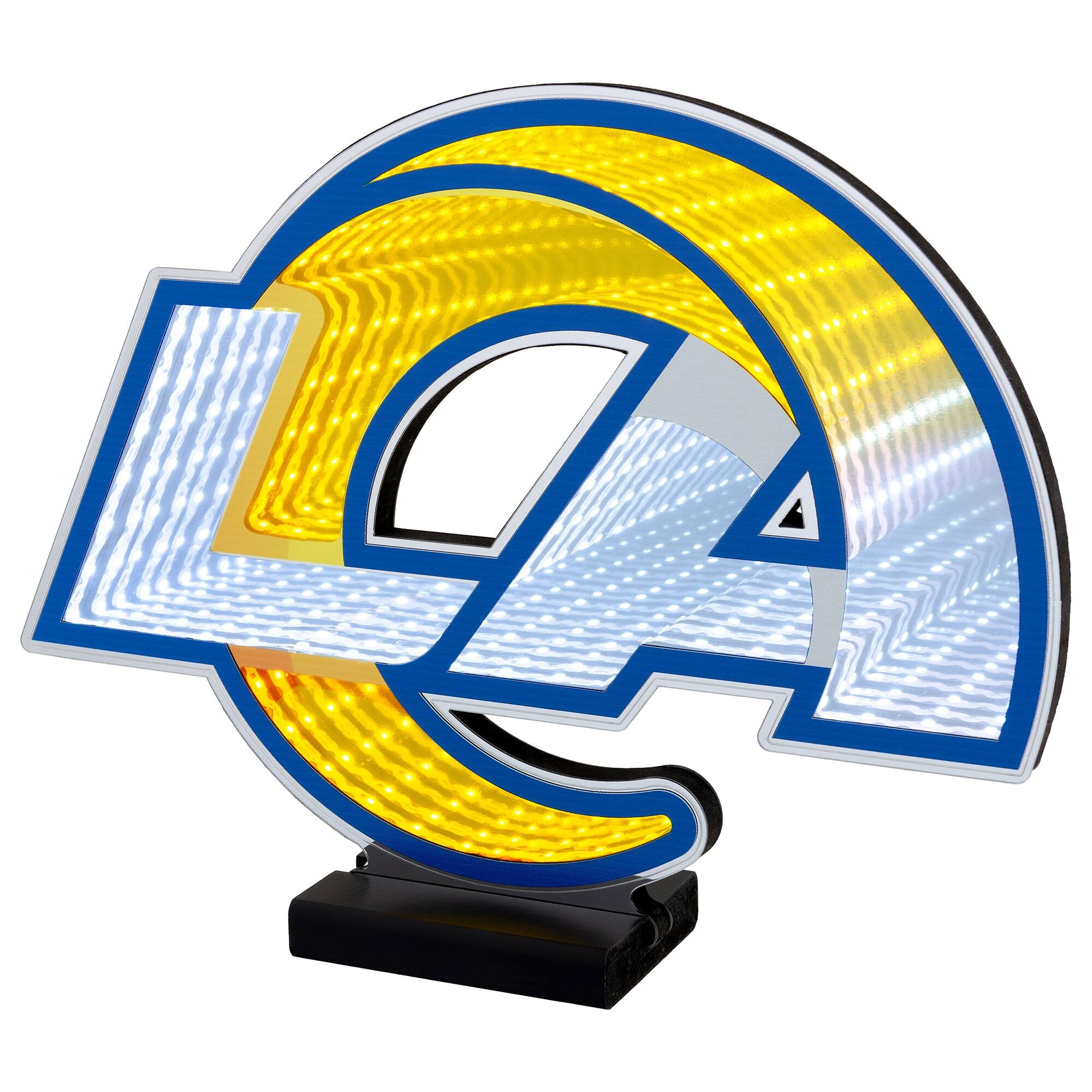 Los Angeles Rams LED Infinity Logo Light