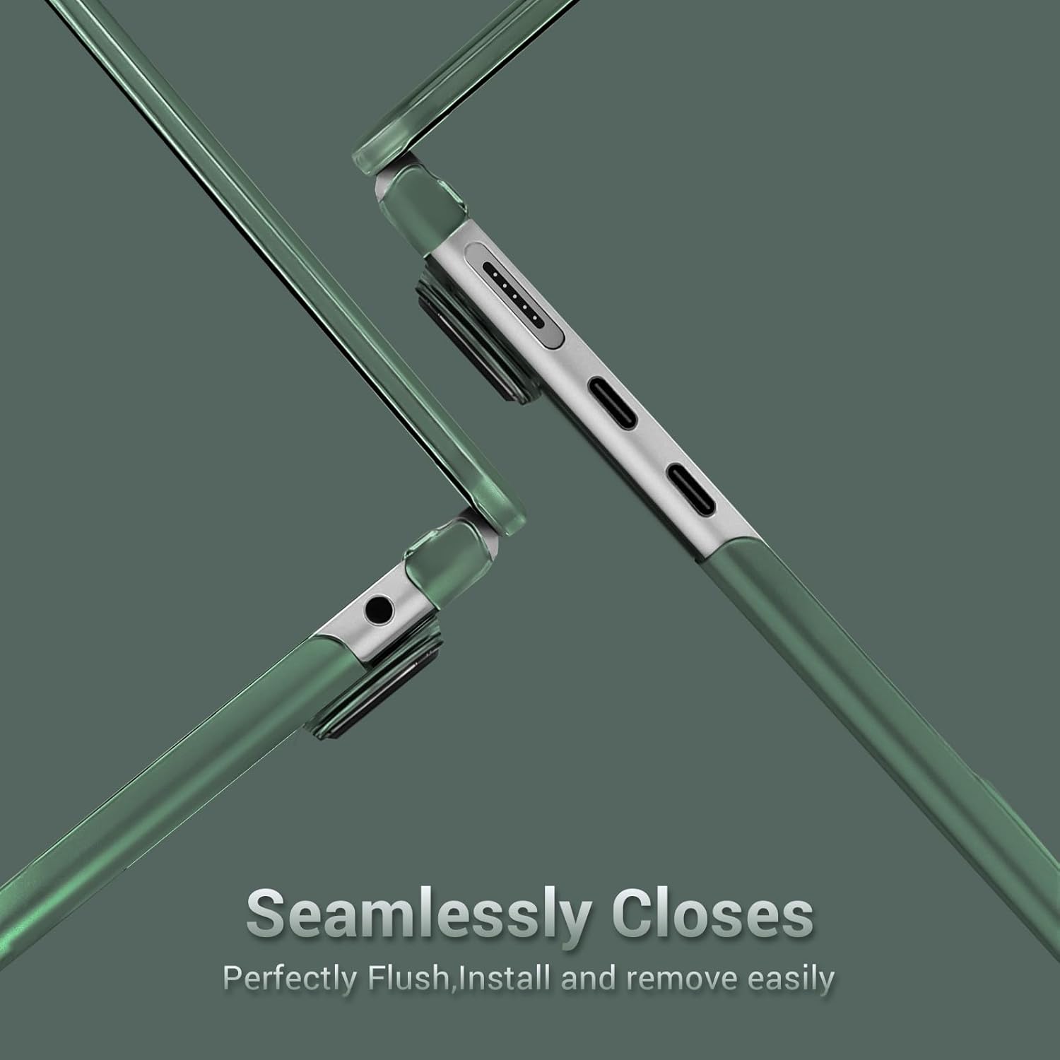 Seamlessly Closes  
Perfectly Flush, Install and remove easily