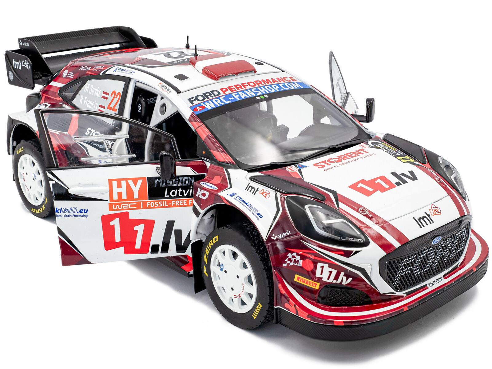 FORD PERFORMANCE  
WRC-FANSHOP.COM  
STO GRUPRE  
E S COE STORENT  
EIPERTS  
11.v  
HY  
Latvi  
FOSSIL-FREE  
kimin  
eu  
ces  
Grain Processing  
1  
VIRSI  
LOZAN  
PIERO  
M  
1  
ntN  
2  
2a  
HRRLO  
AOC  
KARLLI