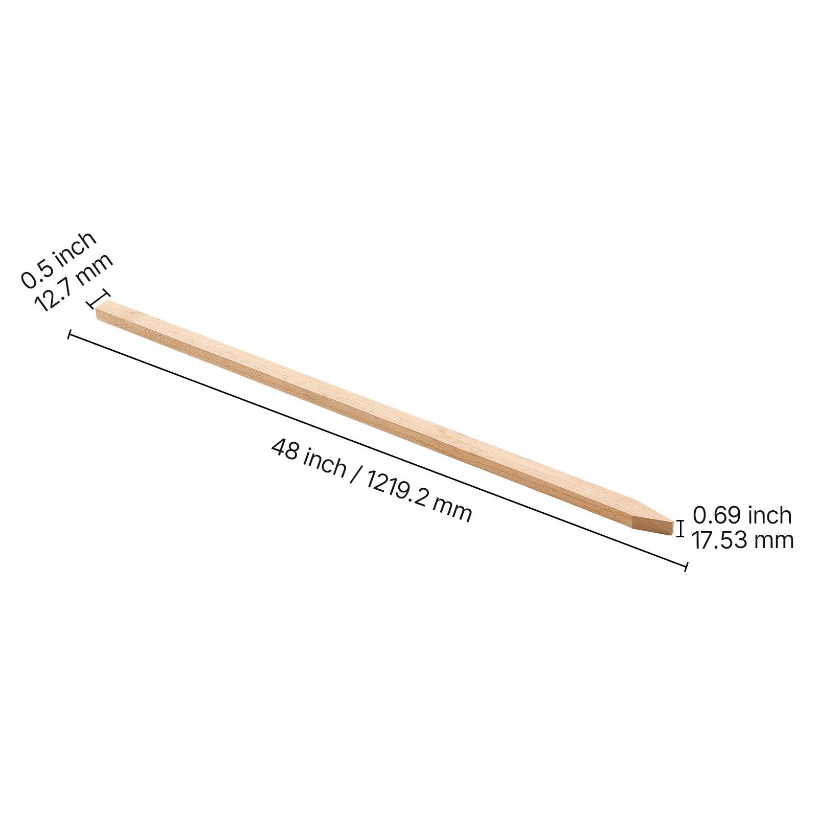 0.5 inch / 12.7 mm  
48 inch / 1219.2 mm  
0.69 inch / 17.53 mm