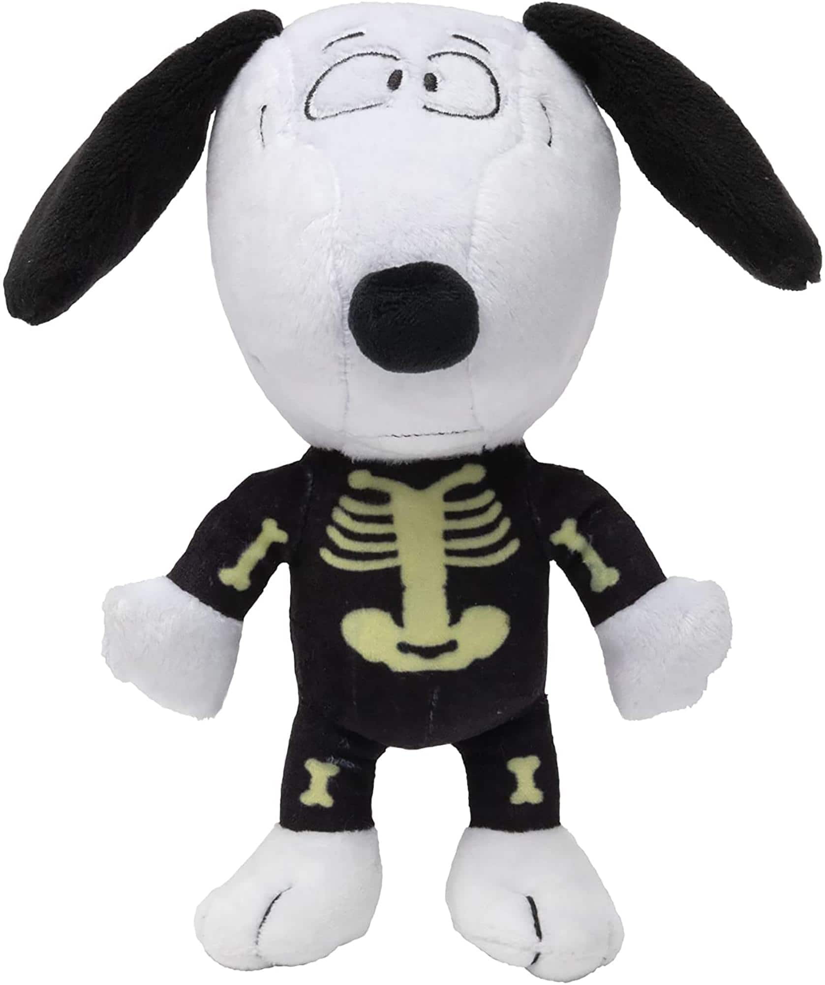 JINX - The Snoopy Show 7.5 Inch Plush | Skeleton Costume Snoopy - Black