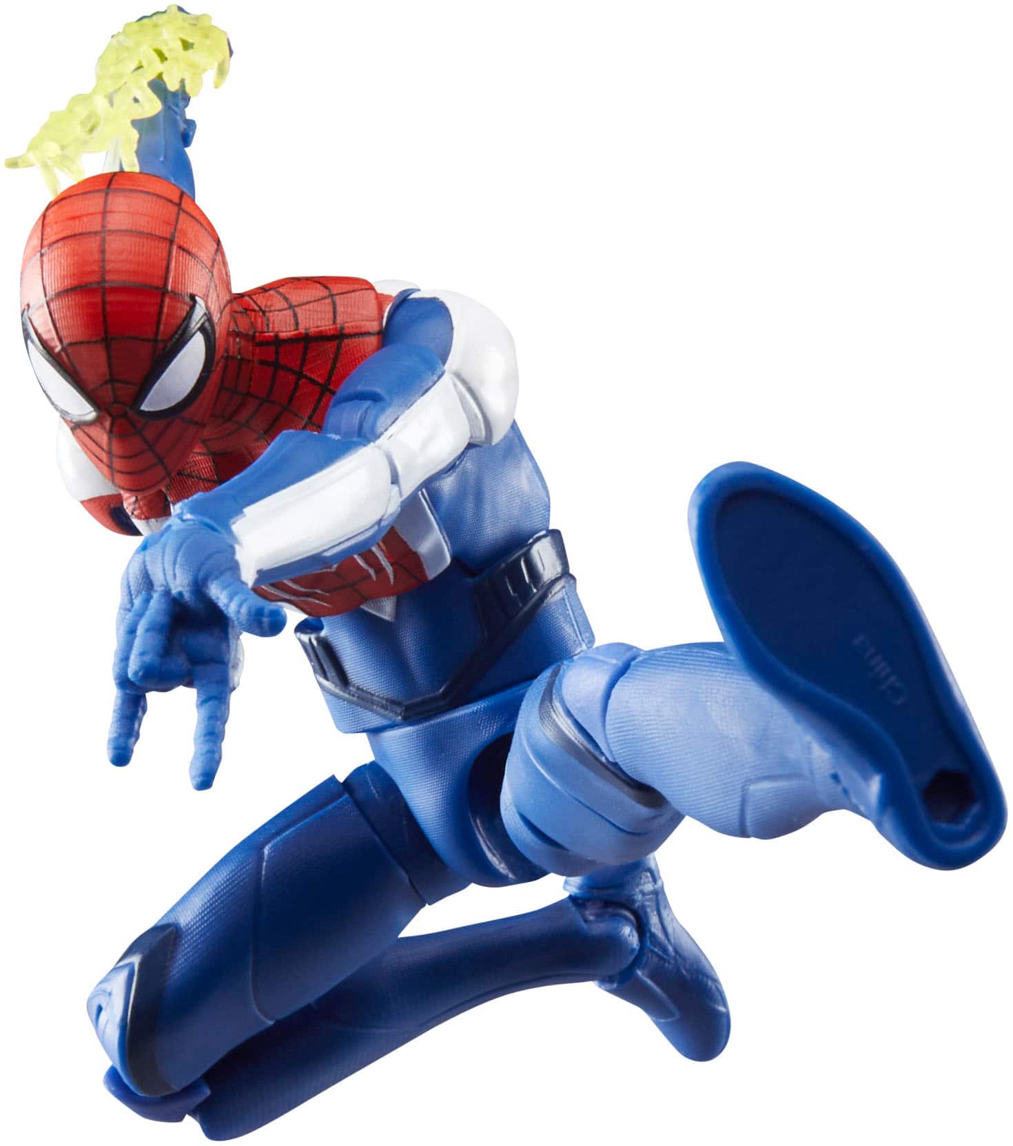 Left. Marvel - Legends Series Gamerverse Miles Morales Upgraded Suit Style.