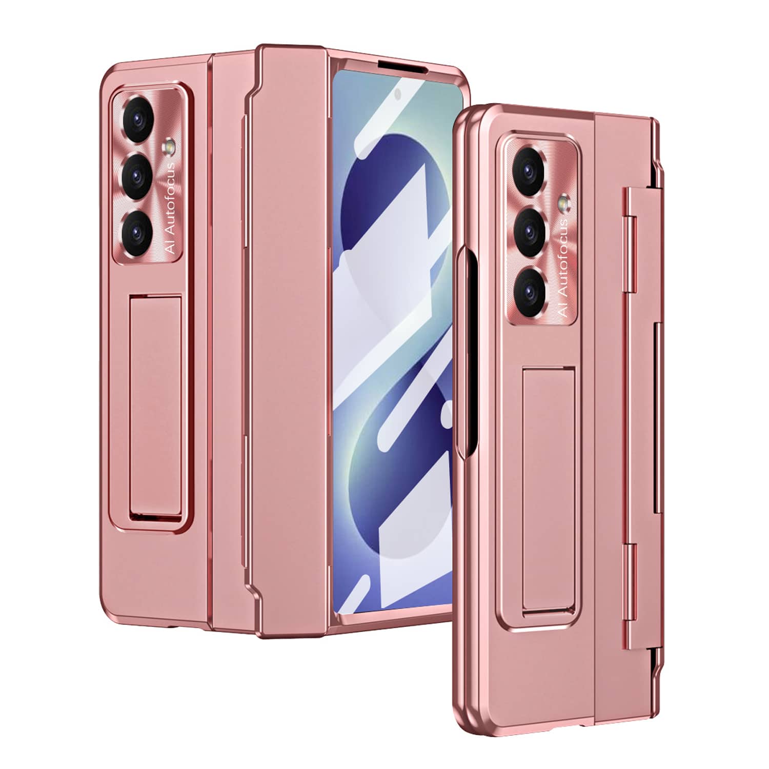 Dteck - Rugged Case for Samsung Galaxy Z Fold8 Ultra with Hinge Protection,Bulit in Screen Protector,Shockproof Hard PC Cover - Rosegold price history on PriceWatchPro