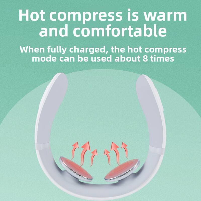 Hot compress is warm and comfortable

When fully charged, the hot compress mode can be used about 8 times
