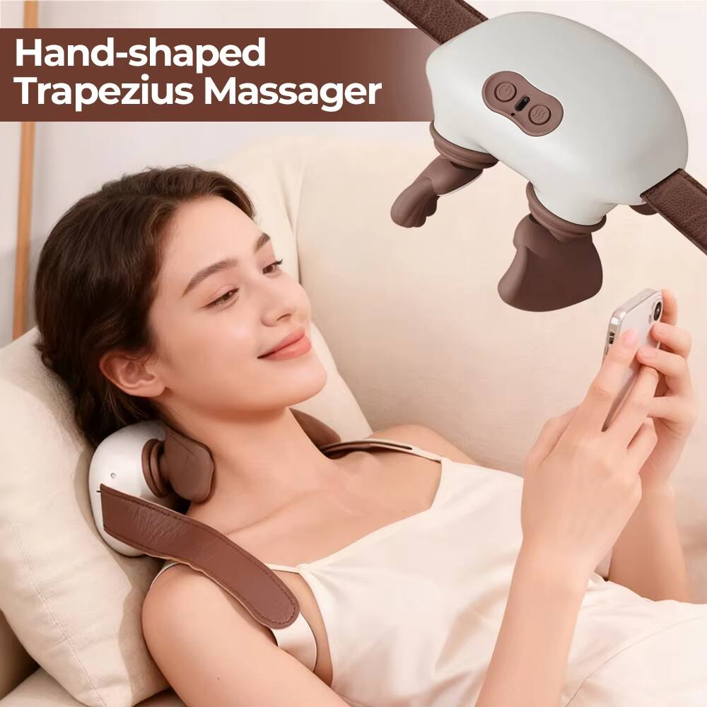 Hand-shaped Trapezius Massager