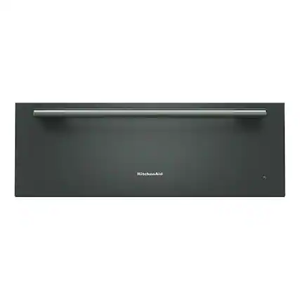 Front. KitchenAid - 30" Slow Cook Warming Drawer - Juniper.