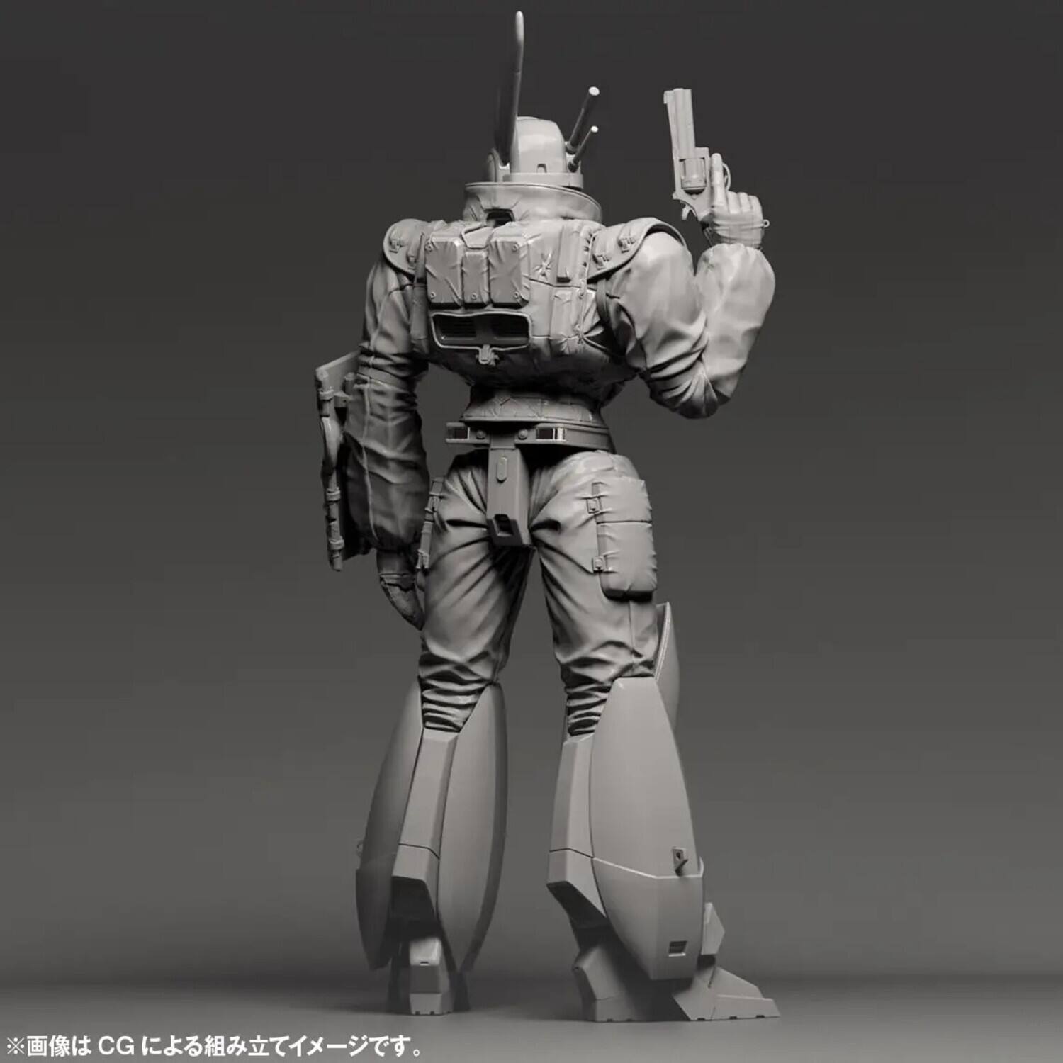 Alt View 3. PopMarket - Patlabor 2: The Movie - ARTPLA - Ingram Reactive Armor #1 1/35 Scale Model Kit   - COLLECTIBLES - Multicolor.