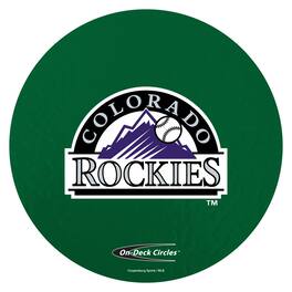 Coopersburg Sports - Colorado Rockies 4' On Deck Batting Circle - Multicolor