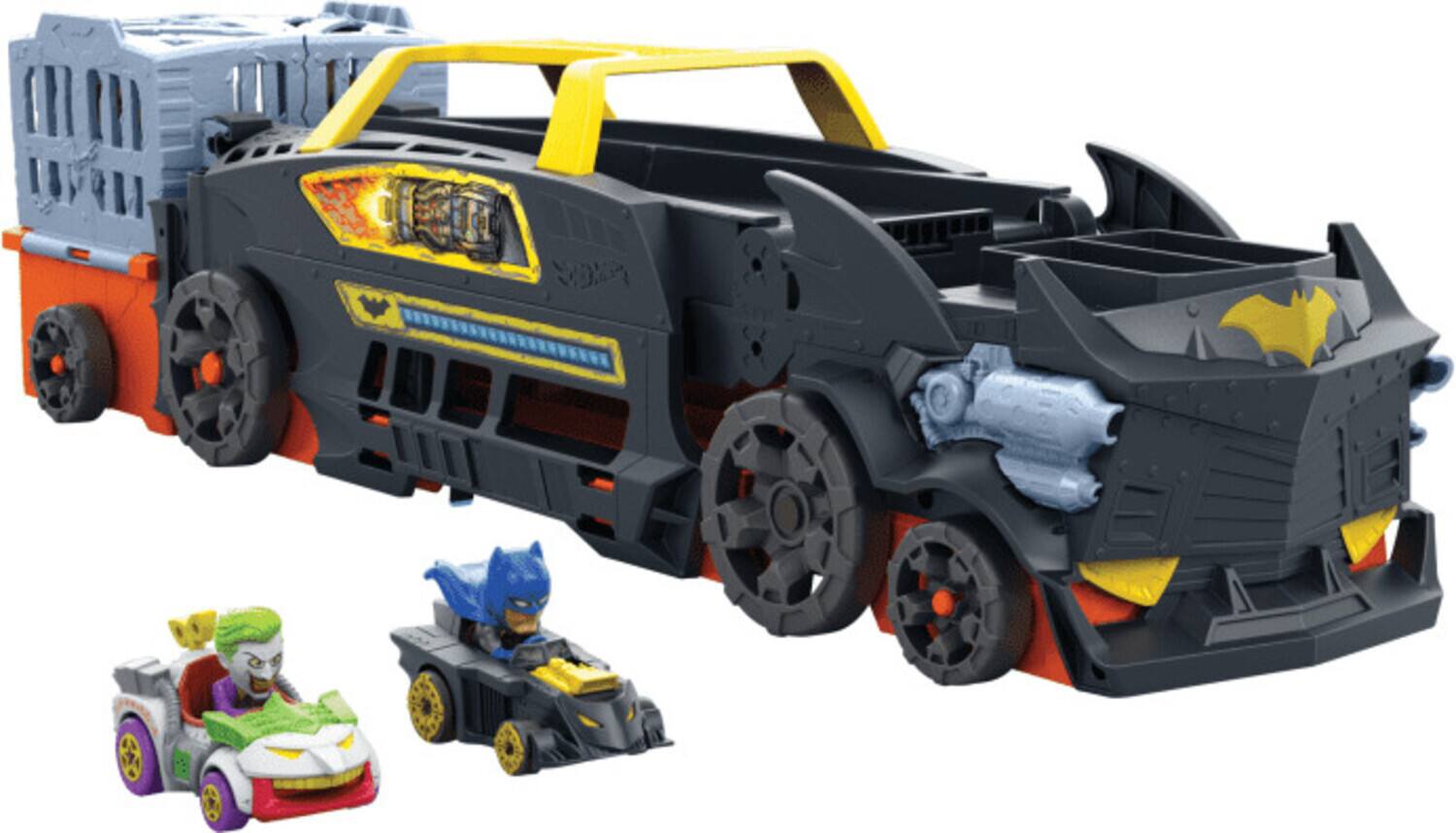 Front. Mattel - Mattel - Hot Wheels RacerVerse Batman's Escape Chase Track Set   - Collectibles - Multicolor.