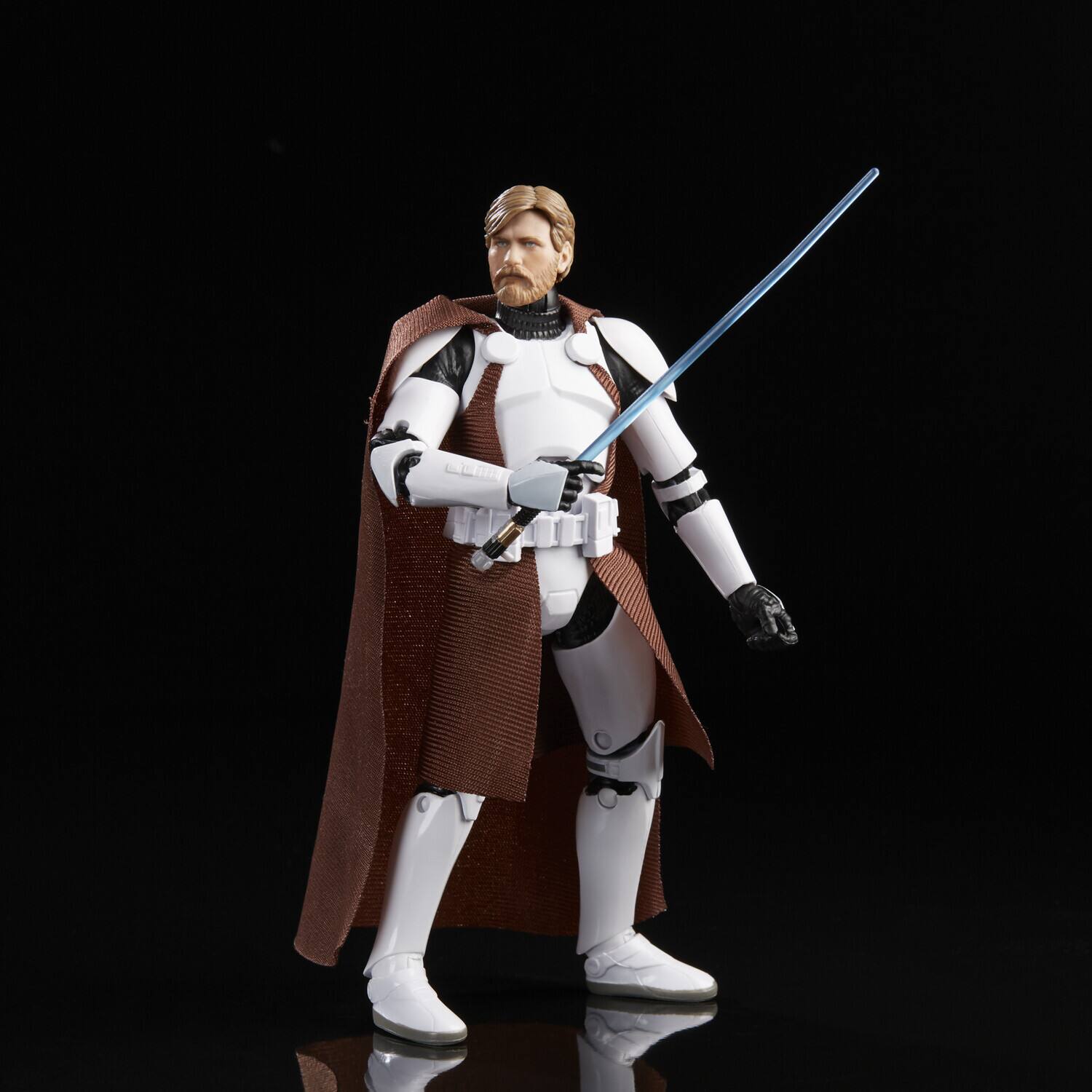 Alt View 2. Hasbro - Hasbro Collectibles - Star Wars: The Clone Wars -  Black Series - Clone Commander Obi-Wan Kenobi   - COLLECTIBLES - Multicolor.