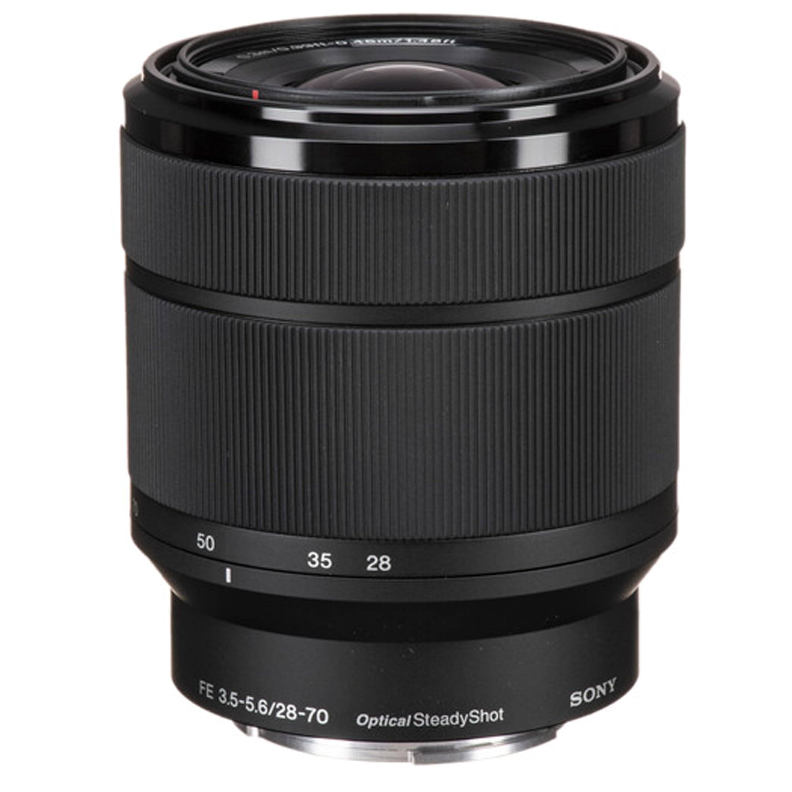 50 35 28 FE 3.5-5.6/28-70 Optical SteadyShot SONY