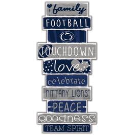 Fan Creations - Penn State Nittany Lions 5'' x 24'' Celebrations Stack Sign - Multicolor