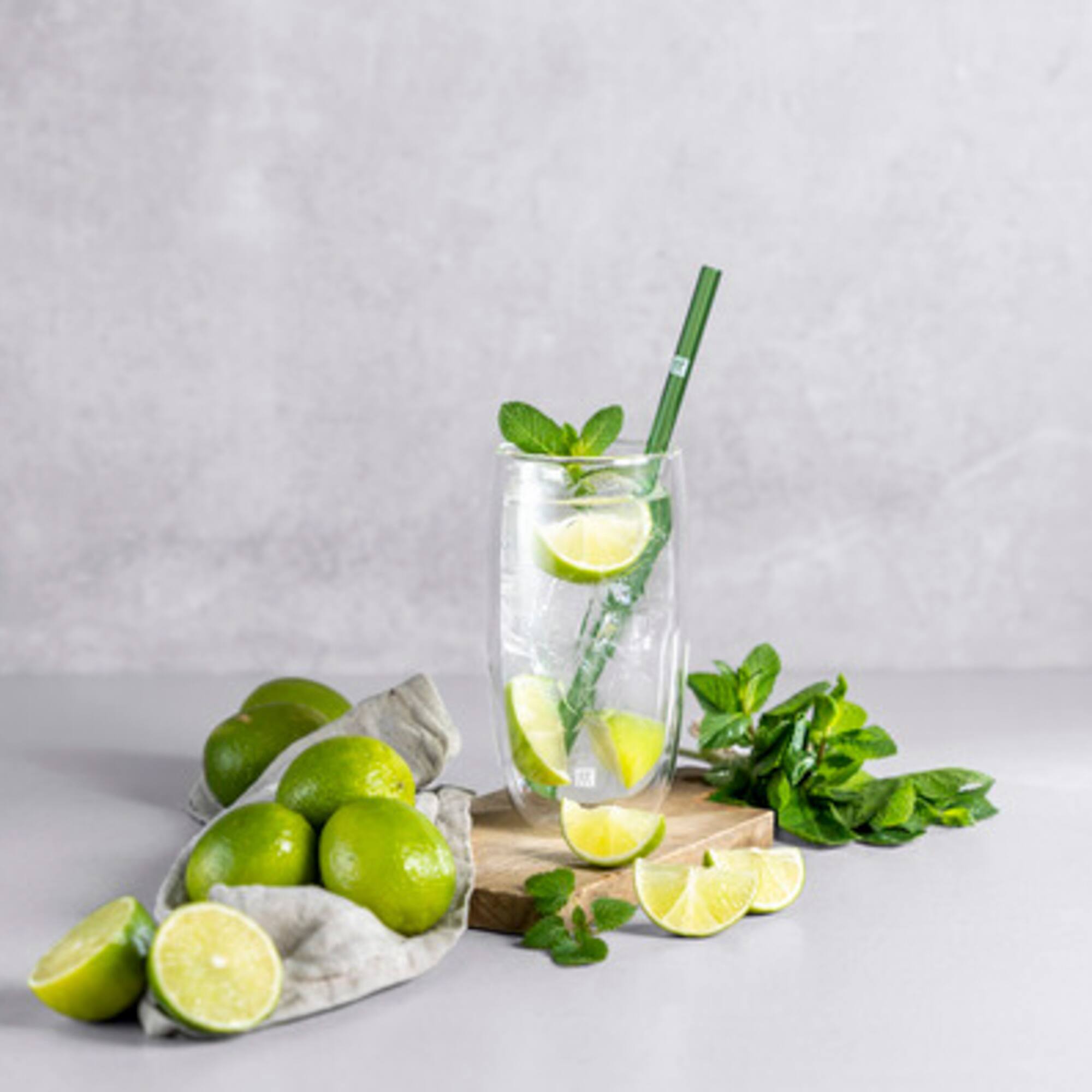 Alt View 7. ZWILLING - ZWILLING Sorrento 5-pc Straight Glass Straw Set - Multi Color - Multi.