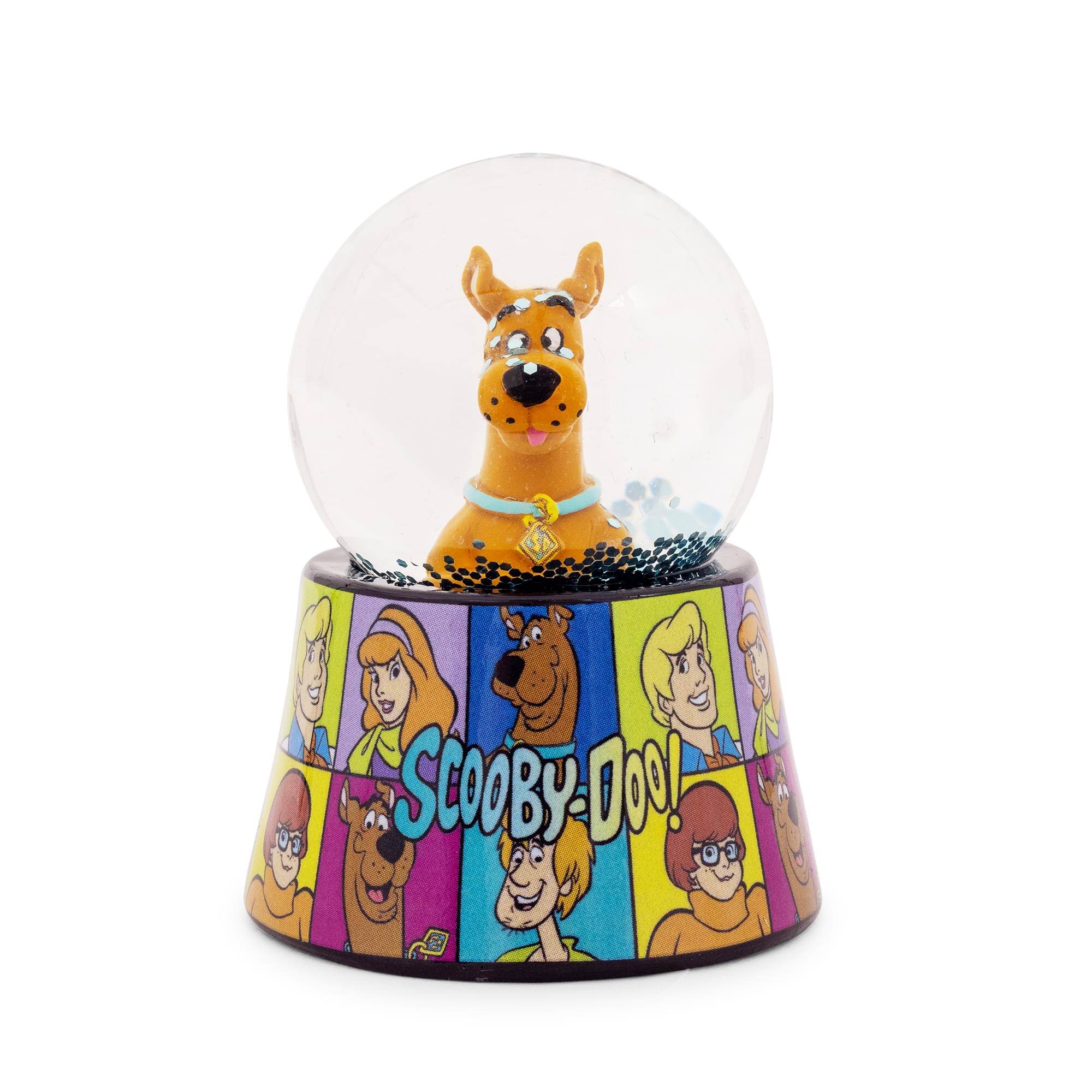 Alt View 10. Silver Buffalo - Scooby-Doo 3-Inch Mini Light-Up Snow Globe - Brown.