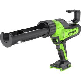 Greenworks - 24V Cordless Caulk Gun 6-Speed Anti-Dripping, Tool only - Green
