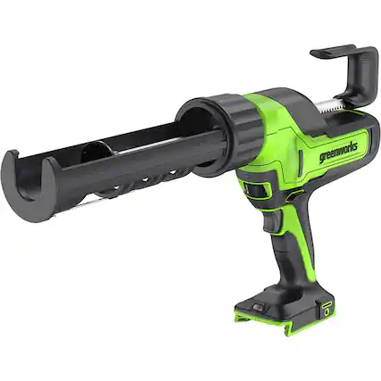 Front. Greenworks - Greenworks 24V Cordless Caulk Gun 6-Speed Anti-Dripping, Tool only - Green.