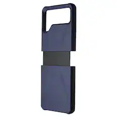 Front. Urban Armor Gear - UAG Civilian Series Case for Samsung Galaxy Z Flip3 5G (2021) - Mallard Blue - Blue.