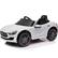 Alt View 3. Best Ride On Cars - Best Ride On Cars MASGIB12VWHT Maserati Ghibli 12V Battery Powered Ride On Toy - White - Black.