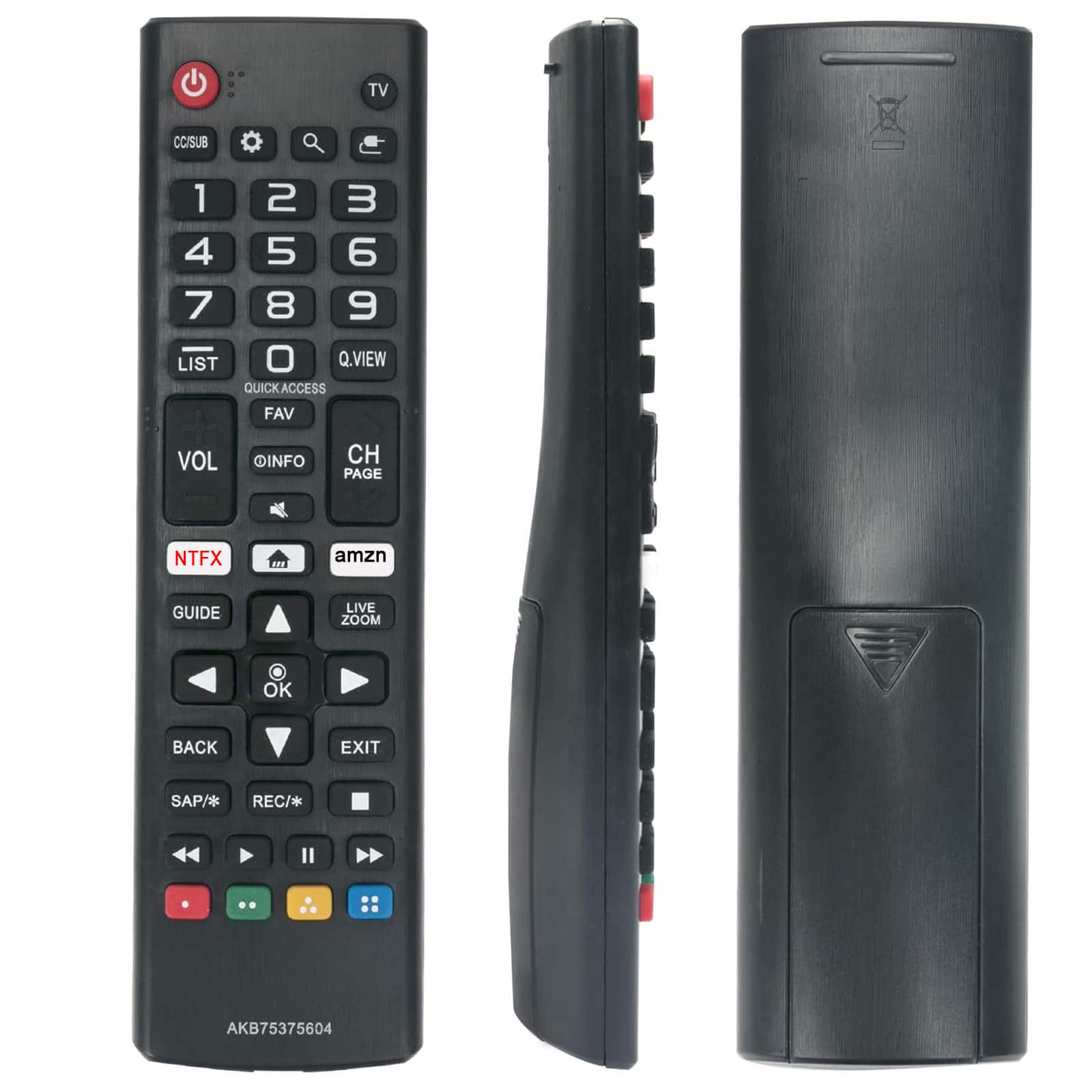 VINABTY - New AKB75375604 Replaced Remote Fits for LG TV 43UK6090PUA 49UK6090PUA 50UK6090PUA 55UK6090PUA 60UK6090 65UK6090PUA - Black price history on PriceWatchPro