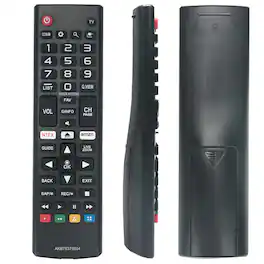 VINABTY - New AKB75375604 Replaced Remote Fits for LG TV 43UK6090PUA 49UK6090PUA 50UK6090PUA 55UK6090PUA 60UK6090 65UK6090PUA - Black