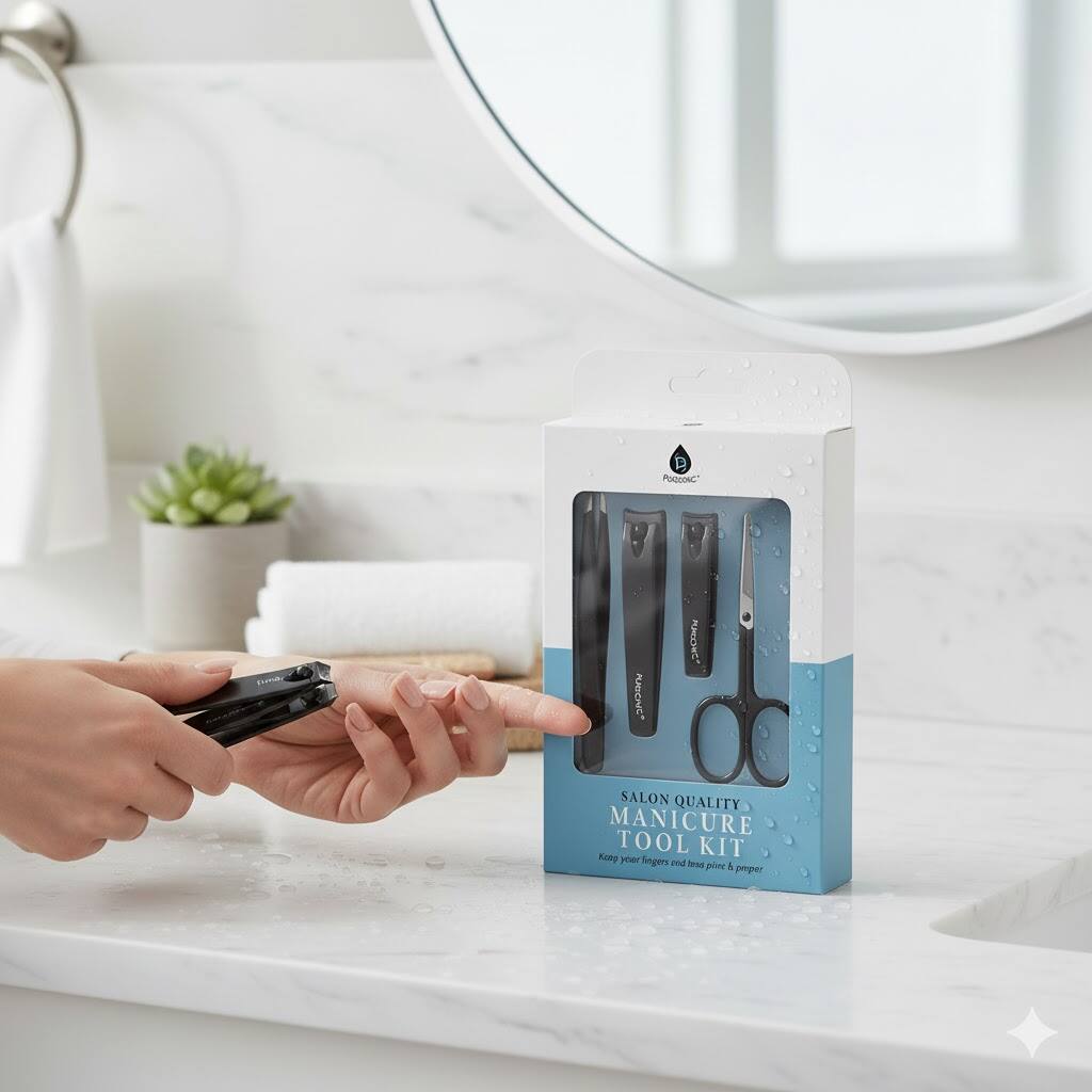 13 PUTOINC U PUSONE  
SALON QUALITY MANICURE TOOL KIT  
Keep your fingers and nails prime & proper