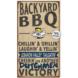 Jardine - Lebanon Valley College 11'' x 20'' Indoor/Outdoor BBQ Sign - Brown