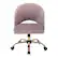 Front Zoom. OSP Home Furnishings - Lula Office Chair - Purple.