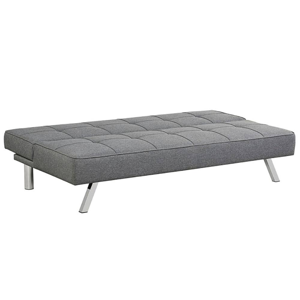 Alt View 5. Kadyn - Loveseat Sofa, Modern Couch, 3-Seat Convertible Sofa Bed with High-Density Sponge for Living Room - Gray.