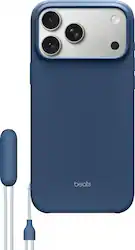 Beats - iPhone 17 Pro Max Kickstand Case with MagSafe and Camera Control - Bedrock Blue - Front_Zoom