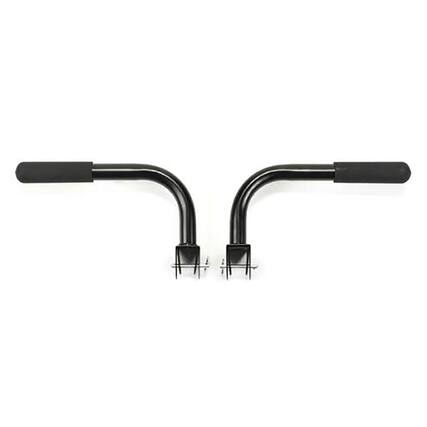 Front. Total Gym - Total Gym Upper Body Press Up Bar Attachments for Home Workout Machines, Black - Black.