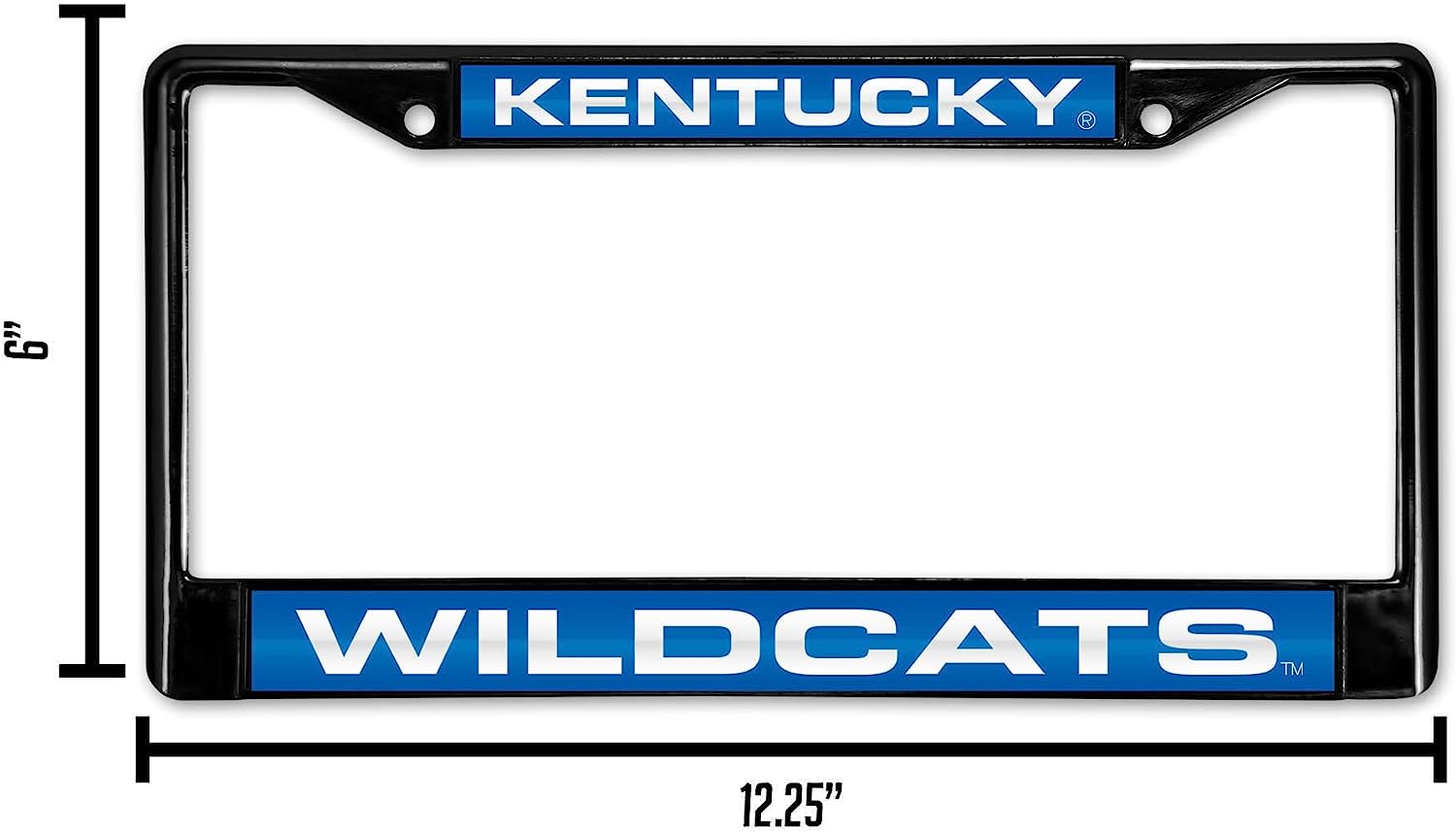 KENTUCKY  
WILDCATS  

6"  
12.25"