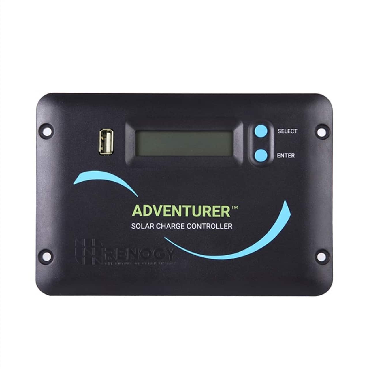 SELECT ENTER TM ADVENTURER SOLAR CHARGE CONTROLLER NU INI N RENOGY VLN YI BMRKI N Z TPIEC