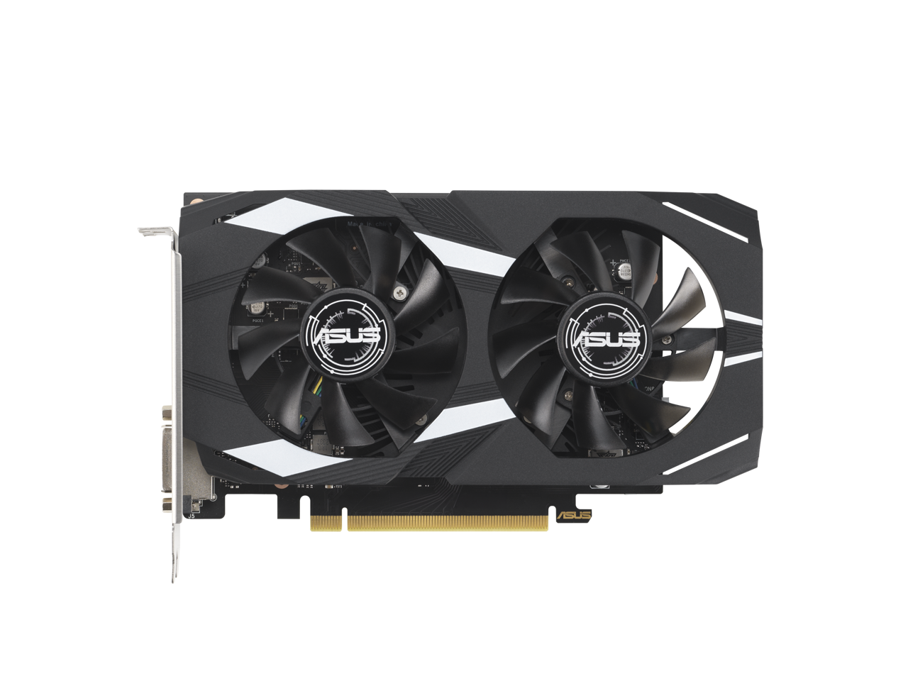 ASUS - Dual RTX 3050 6GB OC Gaming GPU - PCIe 4.0, GDDR6, HDMI 2.1, DP 1.4a, 2-Slot, Axial-tech Fans, 0dB Tech