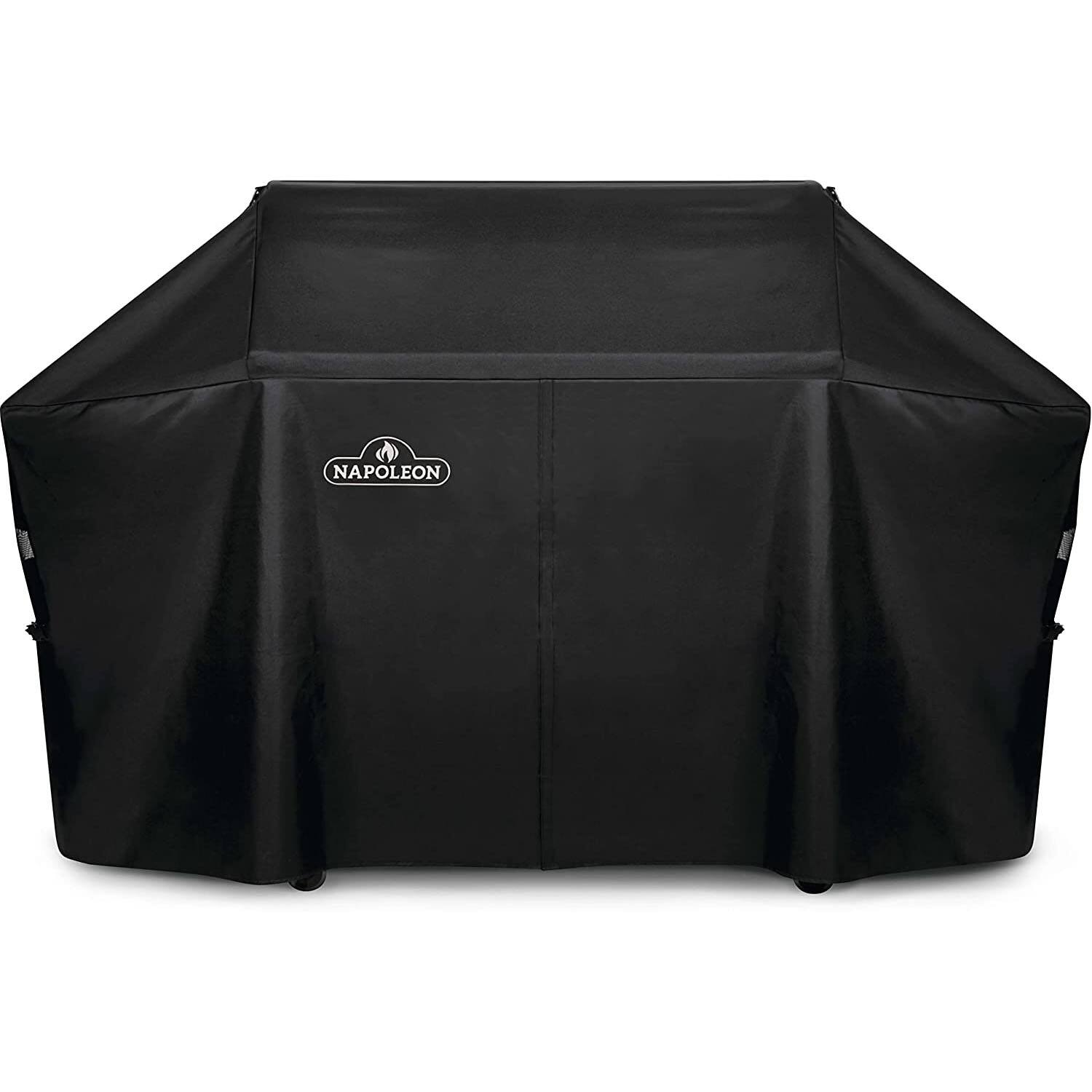 Front. Napoleon - Prestige Pro 825 Freestanding Gas Grill Cover 61825 - Black.