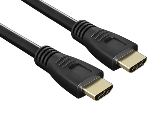Front. Cable Leader - 4K High-Speed CL2-Rated HDMI Cable with Ethernet, 24 AWG In-Wall Rated for Long Home Theater Runs - Black.