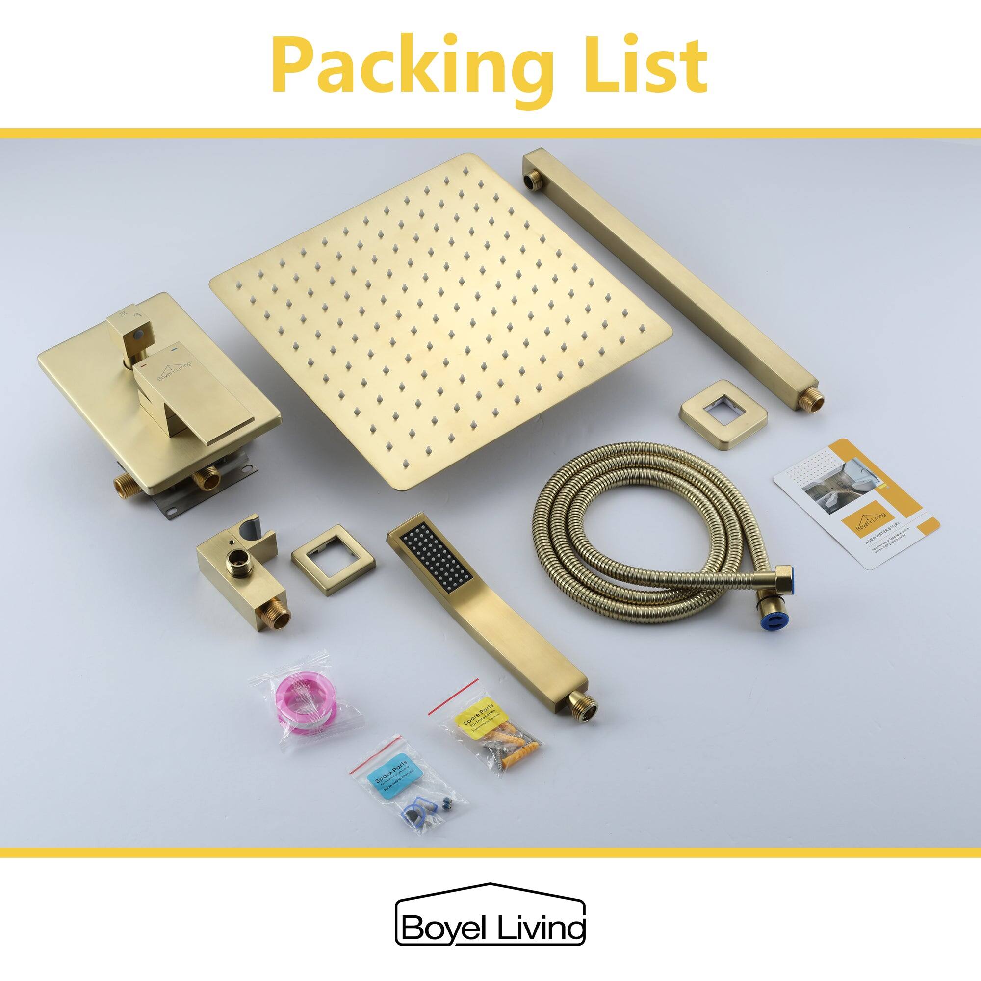 Packing List

Addicion Beroting D - a 1 S - : 1
Boyel Living