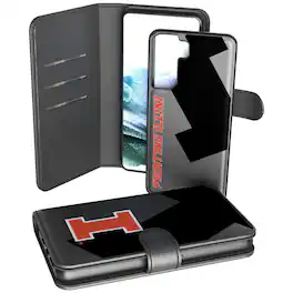 Keyscaper - NCAA - Illinois Fighting Illini Samsung Galaxy Mono Tilt Wallet Case - S10 - Multicolor